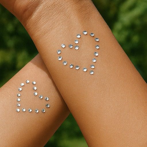 Swarovski tattoo artist for events