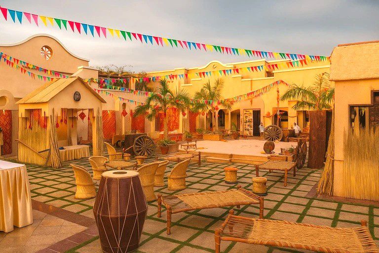 village theme party planner