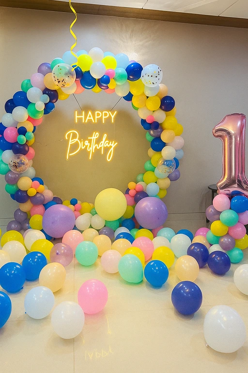 balloon decoration at home for hire