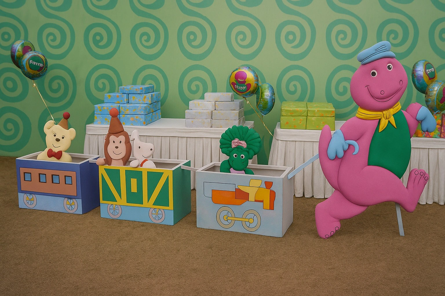 barney theme party planner for birthday