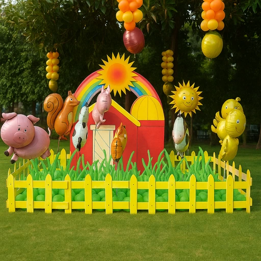 barnyard theme party planner for hire