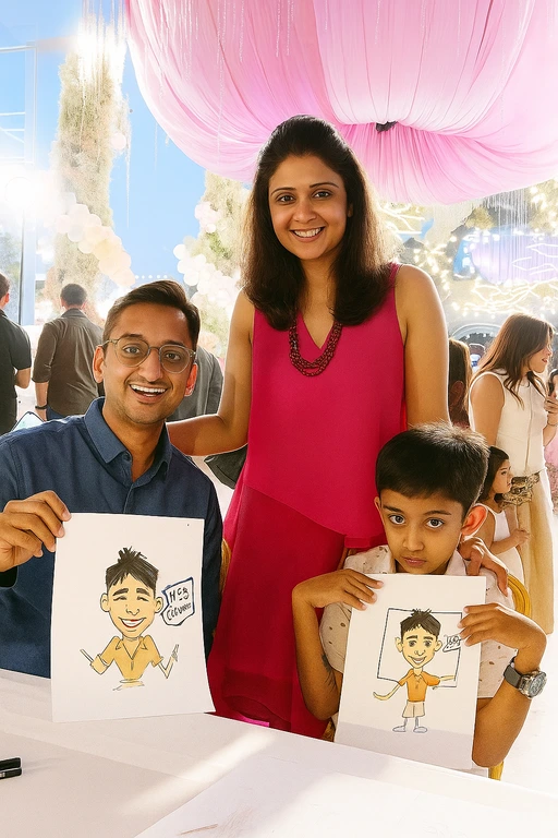 caricature-artist-for-events caricature artist for events