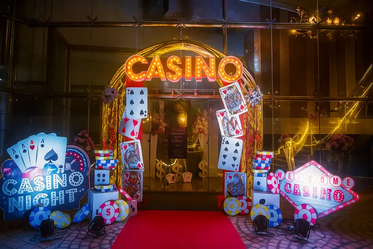 casino theme party planner