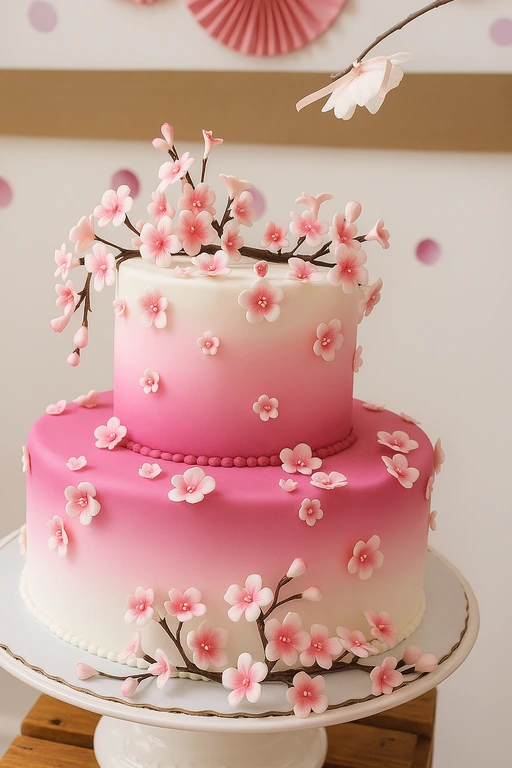 cherry blossom theme planner for rental