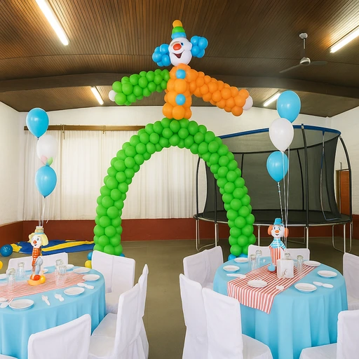 circus theme party planner for hire