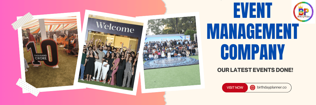 event management company banner