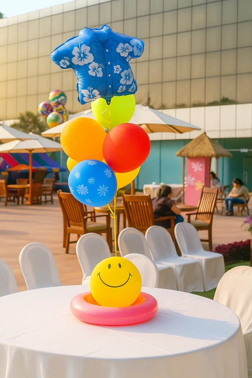 hire beach theme party planner on rent
