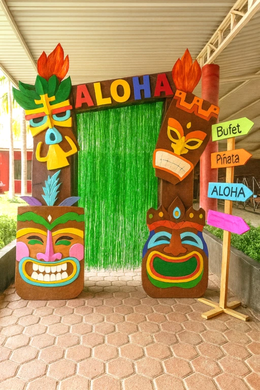 Hawaii theme party planner