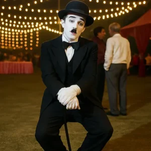 Charlie Chaplin character for hire