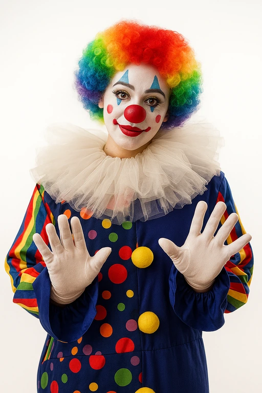 clown joker for hire