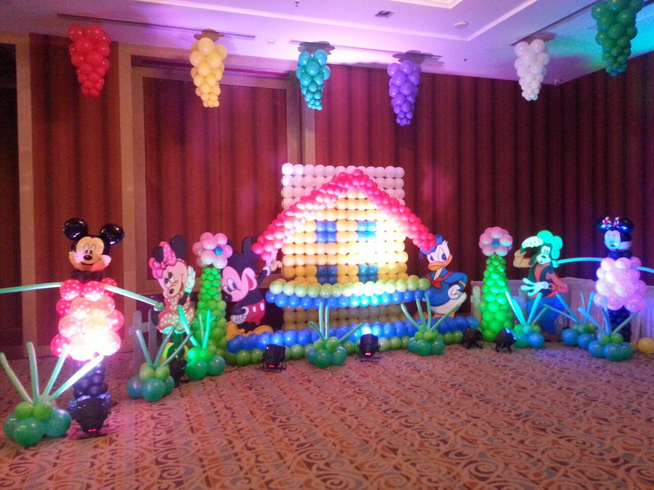 Disney friend theme party planner for rental