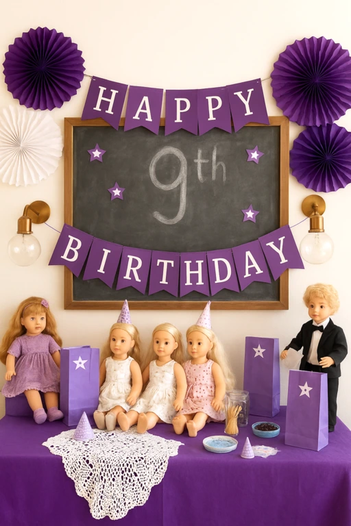 doll theme party planner for hire