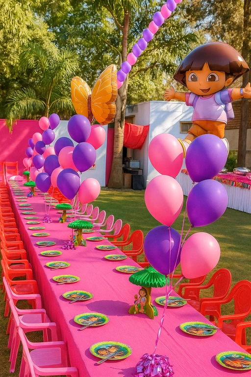 dora-theme-party-planner-for-rental Dora theme party planner for rental