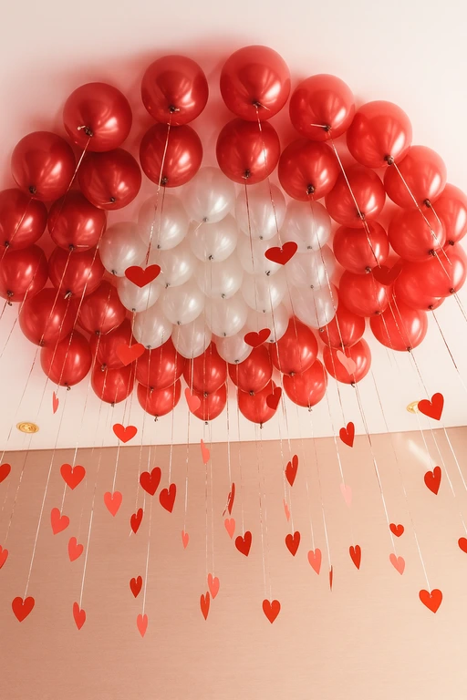 gas balloon decoration in delhi