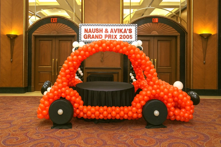 grand prix theme party for hire