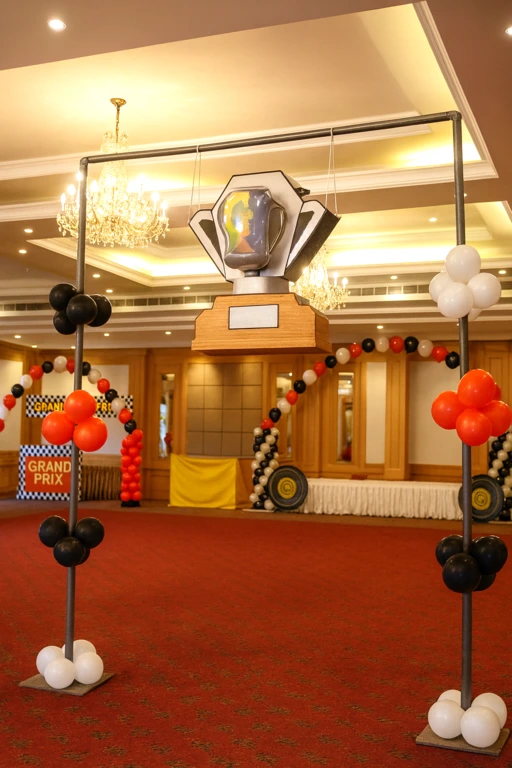 grand prix theme party planner for rental