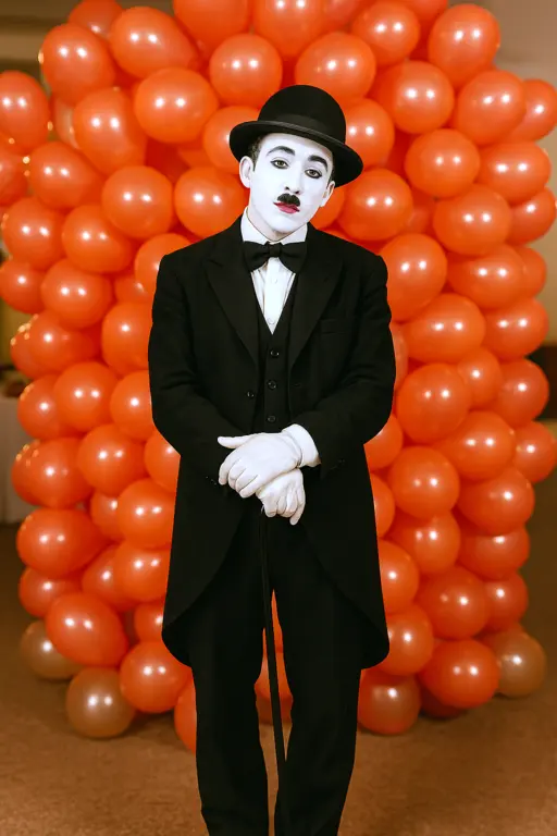 hire Charlie Chaplin character