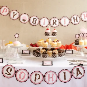 hire cupcake theme party planner