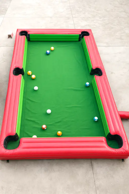 hire inflatable football snooker