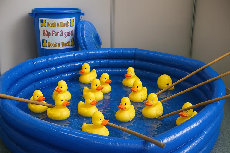 hook the duck game for hire