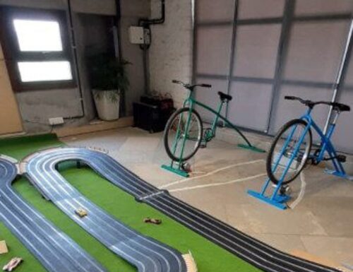 interactive cycle race