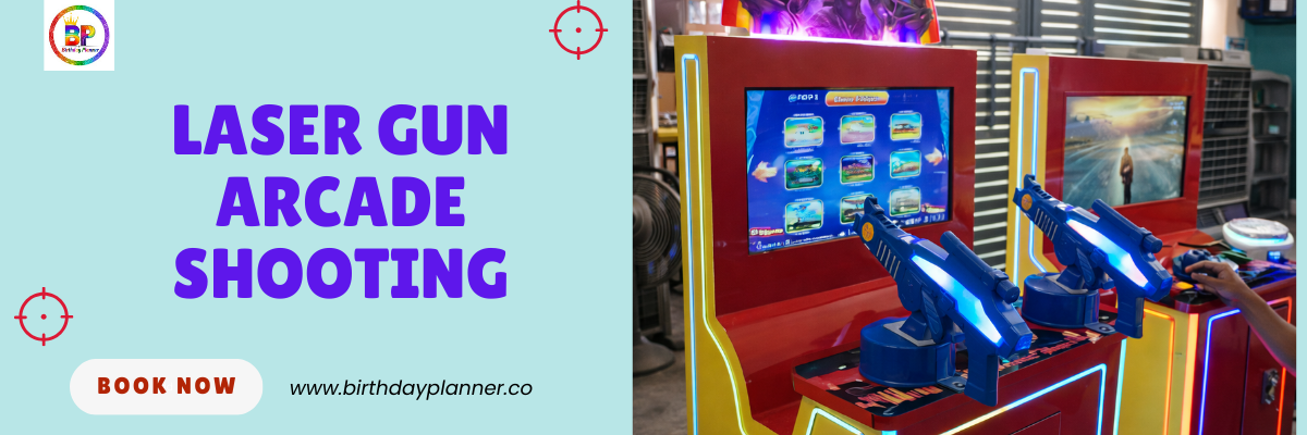 laser gun arcade shooting