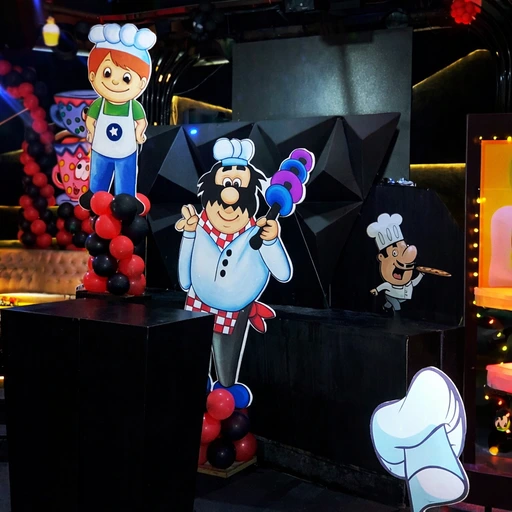 master chef theme party planner for birthday