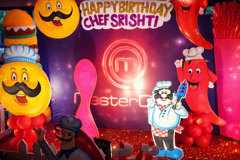 master chef theme party planner