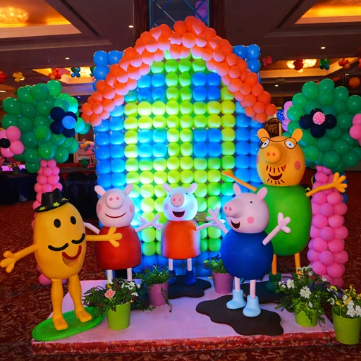 hire peppa pig theme party planner