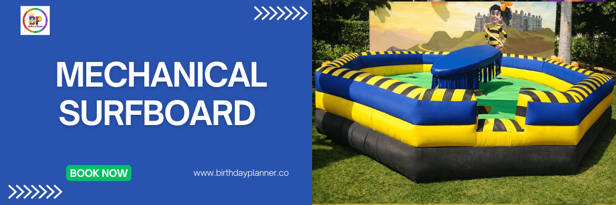 mechanical surfboard banner