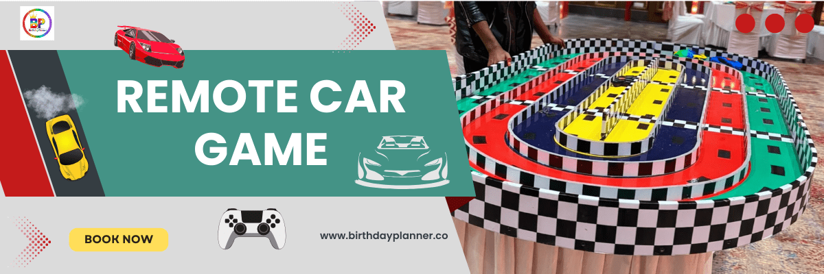 remote car game banner