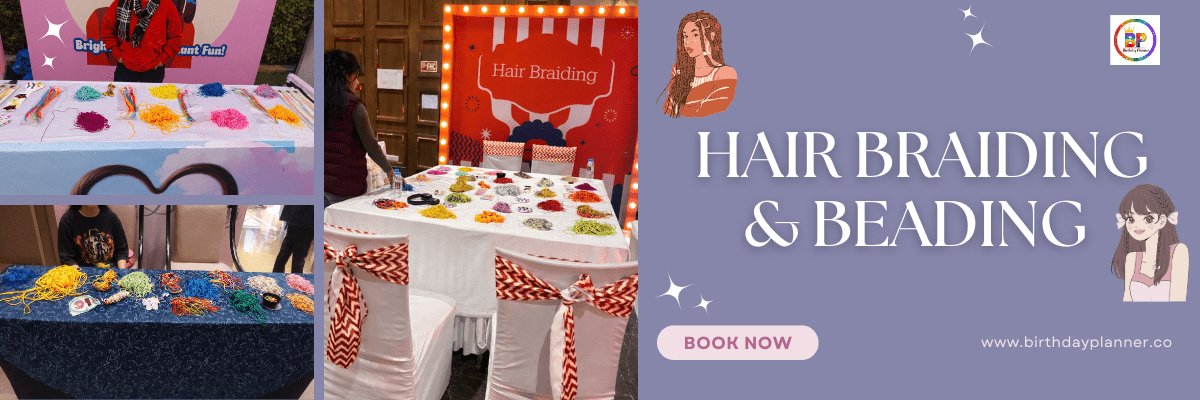 hair braiding and beading artist banner