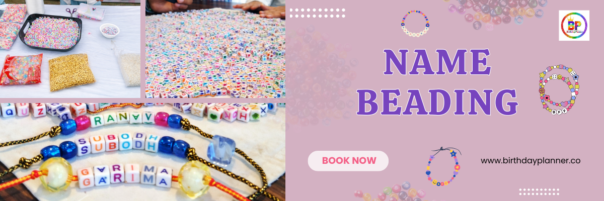 name beading banner