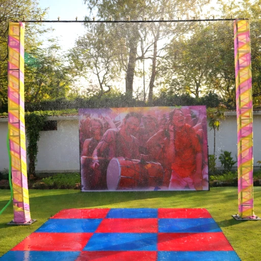 rain dance setup in delhi