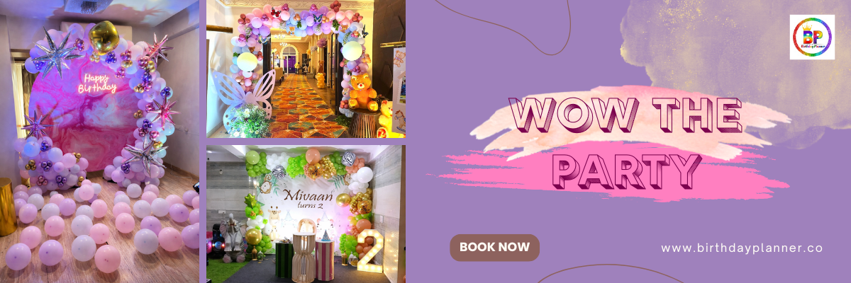 wow the party banner