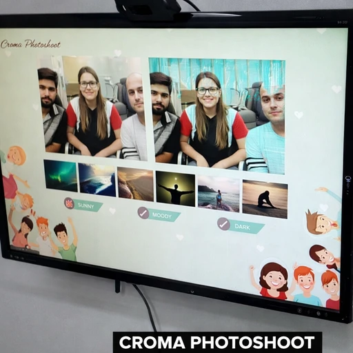 digital croma photoshoot
