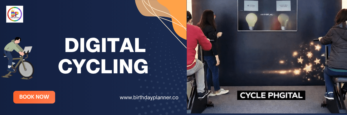digital cycling banner