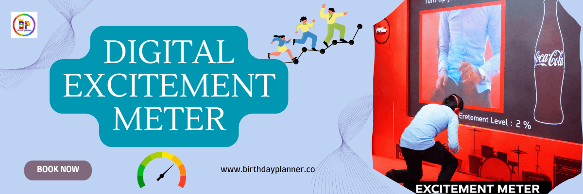digital excitement meter banner