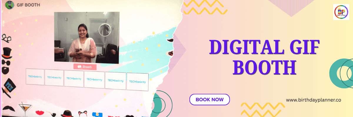 digital gif booth banner