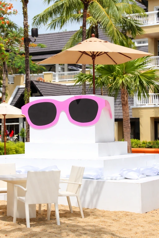 pool party setup