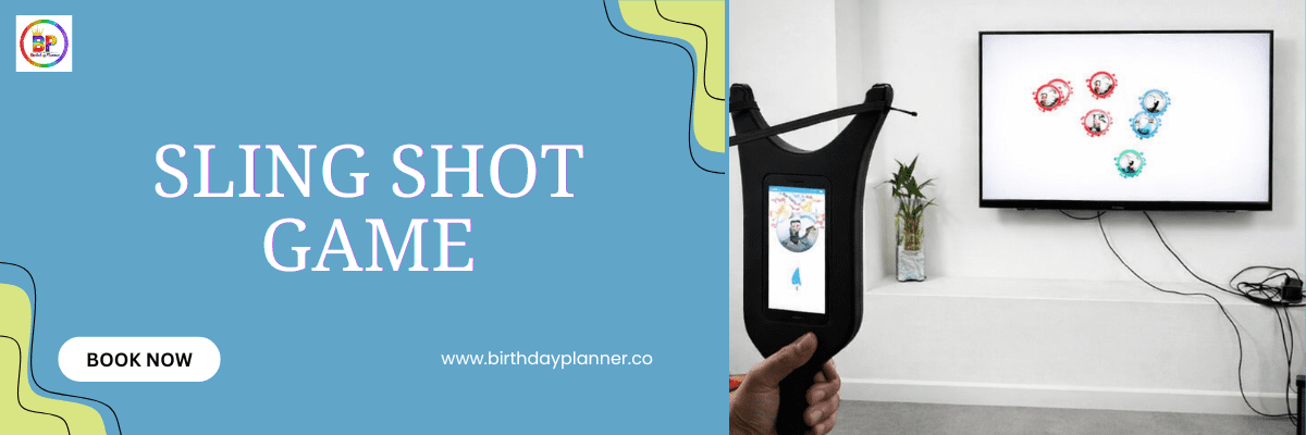 sling shot game banner