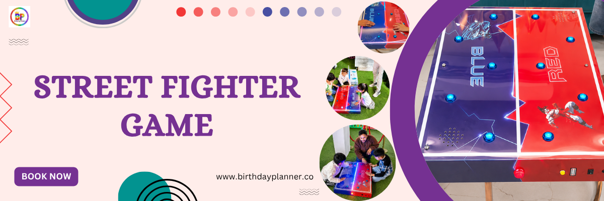 street fighter game banner