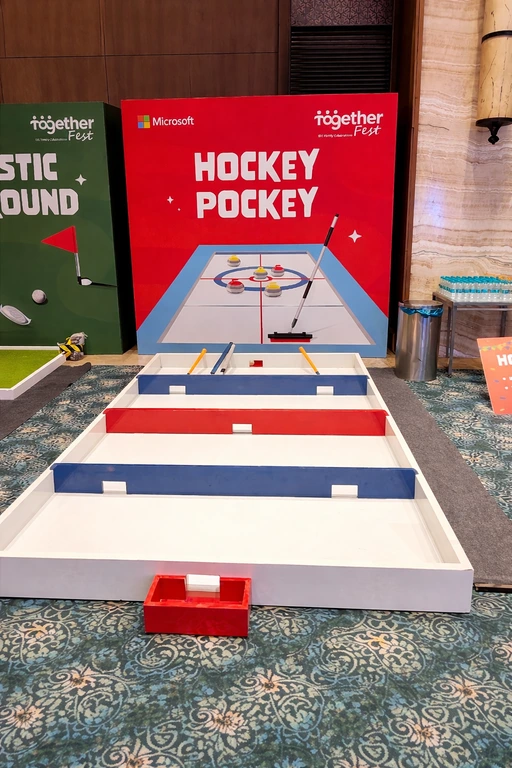 wooden-ice-hockey-game-on-rent wooden ice hockey game on rent